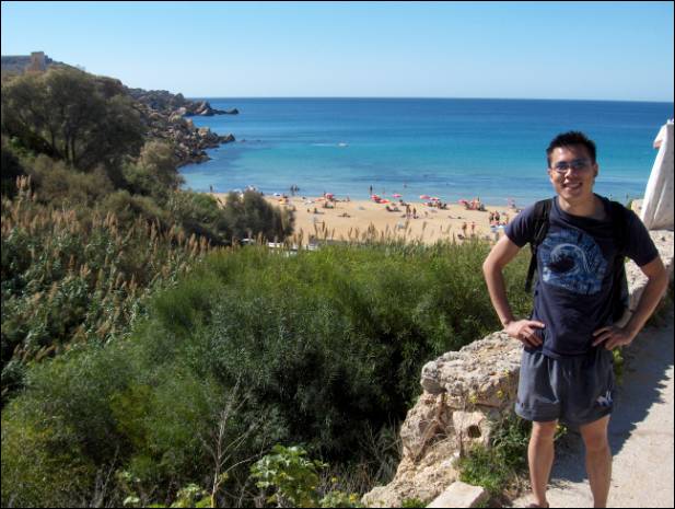 Lachend voor Golden Bay