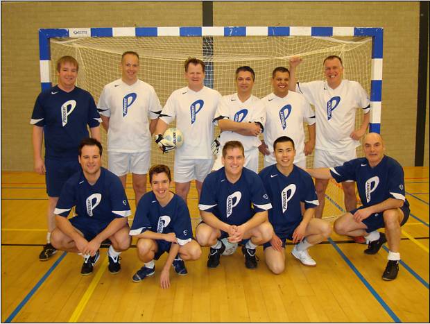 Mijn zaalvoetbalteam